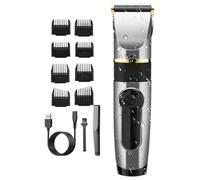 Professional Hair Clipper Rechargeable Electric Trimmer for Men Beard Kids Barber Cutting Machine LED Screen Waterproof