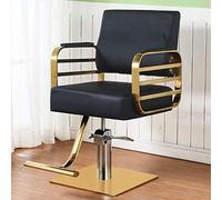 Professional Hydraulic Hair Dressing Chair - Modern Salon Swivel Stool for Barbers & Beauticians - Ajustable Styling Seat for Beauty Salons And Spas