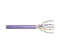 Professional Installation Cable - Câble en vrac - 500 m - UTP - CAT 6 - sans halogène, solide - violet, RAL 4005