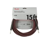 Fender Câble jack pour instrument Professional 15' Tweed rouge