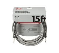 Fender Câble instrument Pro 15 4,5 m Tweed blanc