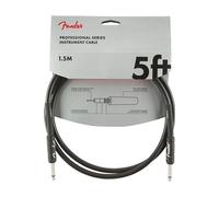 Professional Instrument Cable, Straight/Straight, 5', Black Câbles jack / instrument