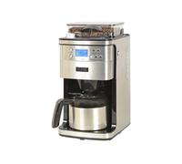 Kitchen Chef – Cafetière avec broyeur – Inox 10–12 tasses, programmable, isotherme