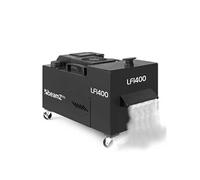 BeamZ Pro LF1400 Machine à Fumée Lourde 1400W avec Technologie Ultrasons, DMX, Réservoir 1,2 Litre, Télécommande sans Fil, sur roulettes, Idéal pour Mariages, Événements et Présentations
