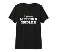 Professional Litecoin Hodler Crypto Investor LTC Mining Coin T-Shirt Haut de Gamme