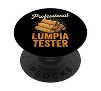 Professional Lumpia Tester Rouleau De Printemps Philippines PopSockets PopGrip Adhésif