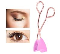 Professional Magnetic Eyelashes Clip Stainless Steel Glue Free Eyelashes Applicator for Home Salon (poignée en or rose violet)