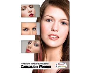 Professional Makeup Techniques for Caucasian Women - Professional Makeup Artist Training DVD - Makeup Techniques For Light and Fair Skin Tones - Educational Cosmetology Video. Learn Natural and Dramatic Makeup. Learn How to Highlight and Contour...