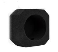 Professional Microphone Isolation Shield Mic Windscreen Foam Filter compatible for Recording,Singing,Podcasts,Live Stream