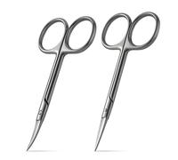 Professional Nail Scissors Set of 2, Extra Sharp Nail Scissors