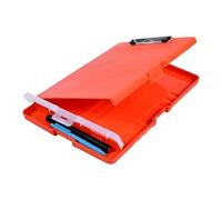 Professional Nursing Clipboard with File Case Water Resistant Document Organiser for Office School 254x365mm with Storage