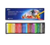 Professional Oil Pastels - Soft Drawing Crayons, 25/50 Colors, Art Set | Coloring Supplies, Creative Tools, Kids Art Materials For Preschoolers, Students, Children, Classroom Use, Home Craft