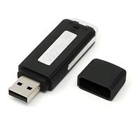 Professional original 8GB Rechargeable Mini Dictaphone 96Hr Audio Digital Pen USB Enregistreur vocal, Clé USB disque espion Audio