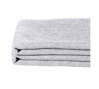 Professional Polyester Speaker Acoustic Fabric - Optimal Sound Grill Cloth for Hi-FI, Home Theater & Studio Equipment, Versatile Protection(1mx1.5m,Light Gray)