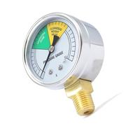 Professional Pressure Gauge 0-30PSI Corrosions Resistant Gauge Fryers Replacement Part for Various Models Ensuring Safety High Precisions Pressure Measurement