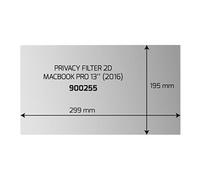 Port Designs Filtre de confidentialité 13" Anti-reflets Magnétique 2D pour MacBook Pro 13.3"
