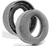 Professional Pu Leather Replacement Earpads For Sony Ps5 Pulse 3d, Uses High Quality Memory Foam For Comfort And Durability (Linen Cloth Grey)