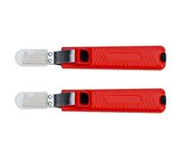 Professional PVC Wire Stripper with Non-Slip Handle, Fast Insulation Stripping Tool