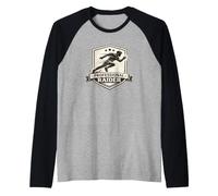 Professional Raider de Rebond de Joueur de Sport d'équipe Manche Raglan