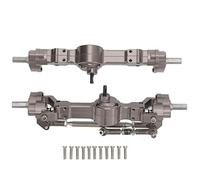 Professional RC Axles Aluminum Alloy Front Rear Axle Upgrade Parts High Strength Anti Deformation Universal Fit for MN 90 99S Series RC Cars Lightweight CNC Machined (De couleur)