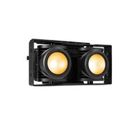 Professional SB220IP Audience Blinder de Scène Etanche IP65 - 2 x 100 Watts, LEDs COB Blanc Chaud et Ambre