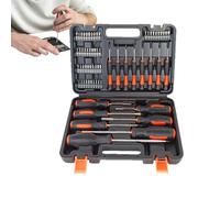 Professional Screwdriver Kit, Magnetic Tool Set, 66 Piece Heavy Duty Precision Drill Bits with Strong Hold Handle, Reinforced Metal Repair Kit, Technical Design for Home Electronics Watch Use