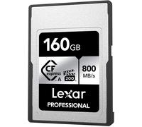 Professional Série Silver Carte Cfexpress Type A 160 Go, Carte Cfe Lecture Jusqu'À 800 Mo/S, Vpg200, Cf Carte Mémoire Compatible Avec Les Appareils Photo Sony Alpha Et Fx (Lcaexsl160G-Rneng)