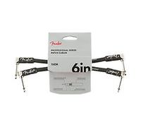 Professional Series Instrument Cable, 15cm, Black (Lot de 2)