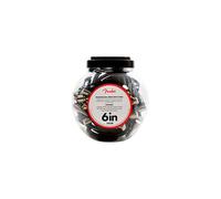 Professional Series Instrument Cable, 15cm, Black (Lot de 20)