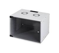 Professional Soho Series DN-19 07-U-S - Armoire - montable sur mur - noir, RAL 9005 - 7U - 19"