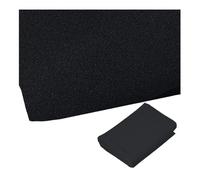 Professional Speaker Grill Cloth - 1.6m x 0.5m Sound Transparent Mesh Fabric for Pro Audio, Stereo & Hi-FI Speaker Protection(Black)