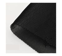 Professional & Stage Speaker Grill Cloth - Sound-Absorbing Mesh Fabric 1.4m x 0.5m for Loudspeaker Repair, Home Theater & System Parts(Black)
