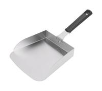 Professional Stainless Steel Griddle Food Mover Large BBQ Grill Shovel with Ergonomic Handle for Stir Fry Cooking and Food Transfer Heavy Duty Durable Kitchen Tool