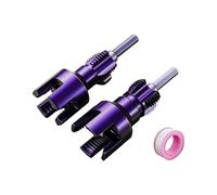 Professional Threading Die Set 1/2'' 3/4'' Internal External Twin Use High Strength Alloy Steel Lightweight Construction Double Purpose Pipe Threader