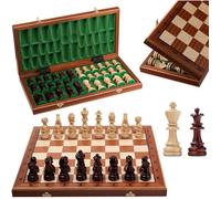 Professional Tournament N ° 7 Jeu d'échecs en Bois 50 cm échiquier Acajou / sycomore & Grandes pièces Staunton pondérées