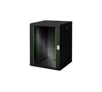 DIGITUS Armoire réseau - rack 19 pouces - 16U - montage mural - profondeur 600 mm - capacité de charge 100 kg - série Unique - noir