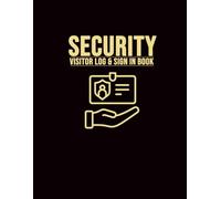 Professional Visitor Log Book: Sign-In & Out Register for Workplace Security - Tracks 2,000+ Guests