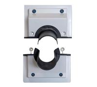 Professional Wall Port, Copper Pipe Insulation Guard, 13.4 Inches Efficient with Lock, Reinforced Entry Flange, Utility Cover with Modern Style, Installation Gear for Technicians and Plumbers