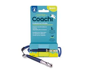 Professional Whistle Coachi, tonalité réglable et élevée, dressage au rappel, léger et compact, cordon réfléchissant réglable, chiens sensibles, convient au dressage des chiens et des chiots
