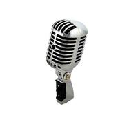 Professional Wired Vintage Classic Microphone Dynamic Moving Coil Mike Deluxe Metal Vocal Old Style-Good