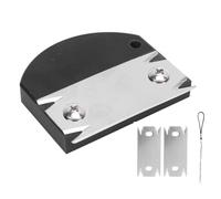 Professional Wood Edges Trimmer with 2 Replacement Heads Curved Ergonomic Handle for Woodworking Banding Planer PVC ABS Plywood Lightweight Durable Alloy Steel Construction