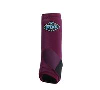 Professional's Choice 2XCOOL Sports Medicine Horse Boots | Design protecteur et respirant pour un confort, une durabilité et un rafraîchissement ultimes chez les chevaux actifs | Lot de 2, vin moyen
