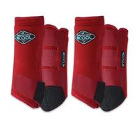 Professional's Choice 2XCOOL Sports Medicine Horse Boots | Design protecteur et respirant pour un confort et une durabilité ultimes chez les chevaux actifs | Lot de 4 | Pourpre moyen