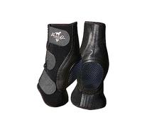 Professional's Choice Equine Ventech Slide Tec Skid Paire de bottes arrière Noir 26,7 cm