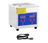 Professionel Nettoyeur Ultrasons 1L Avec Chauffage Et Rglage Du Temps Nettoyant Sonique Professionnel En Acier Inoxydable 60 W Pour Les Bijoux,Les Lab,Les éQuipements Dentaires Et Industriels (1L)