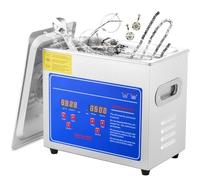 Professionel Nettoyeur Ultrasons 3L Avec Chauffage Et Rglage Du Temps Nettoyant Sonique Professionnel En Acier Inoxydable 120 W Pour Les Bijoux,Les Lab,Les éQuipements Dentaires Et Industriels (3L)