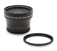 Professionnel 0,43 X Objectif Grand Angle avec Macro 37 mm, 52 mm, 55 mm, 58 mm, 67 mm et 72 mm, 67mm