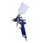 Professionnel 0.8MM/1.0MM buse Mini pistolet à peinture à l'air aérographe pistolet for peinture voiture aérographe aérographe(Nozzle 1.0mm)