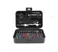 Professionnel 131 En 1 Tournevis Magnétique Ensemble Avec Un Bit De Forme Multiple En Acier Et Un Outil De Réparation Stockage Organisé Outil D'outil Magnétique Réglable Avec Boîtier Stockage