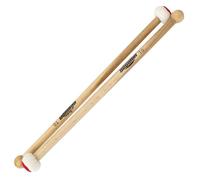 PROFESSIONNEL BATTES BAGUETTE TIMBALIER SET DE ORCHESTRE 35MM FEUTRE ROND MOLLE